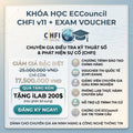 Khóa Học EC-Council CHFI Exam Voucher + Official eCourseware + Video Tiếng Việt + iLab (Giảm 30%)